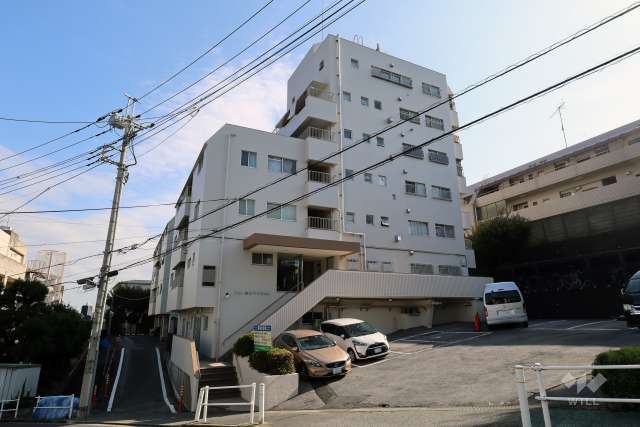 ワコー徳丸マンションの外観（北西側から）