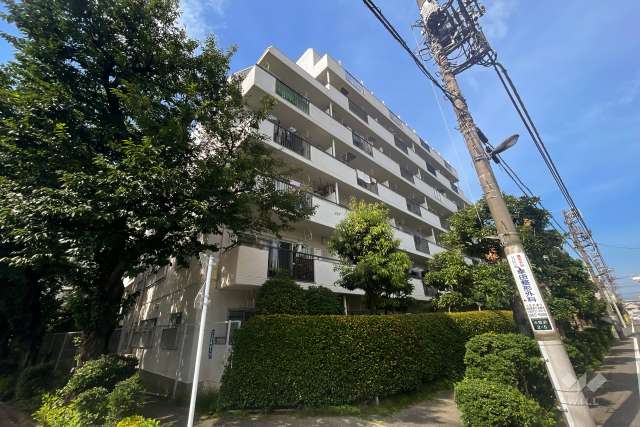 クレールあづさわの外観（南西側から）