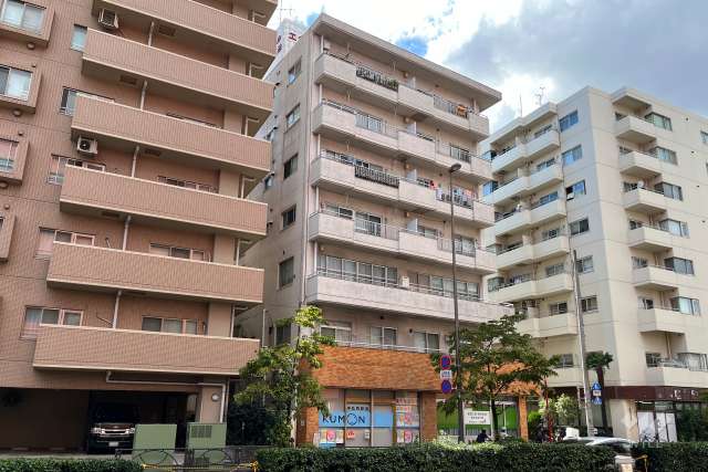 エクセル北池の外観（北東側から）