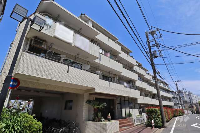 シャルム見次公園の外観（南西側から）