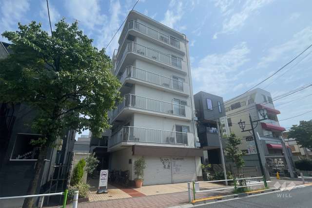 群峰小豆沢グレースマンションの外観（北側から）