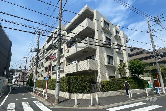 エスポワール常盤台の外観（北東側から）