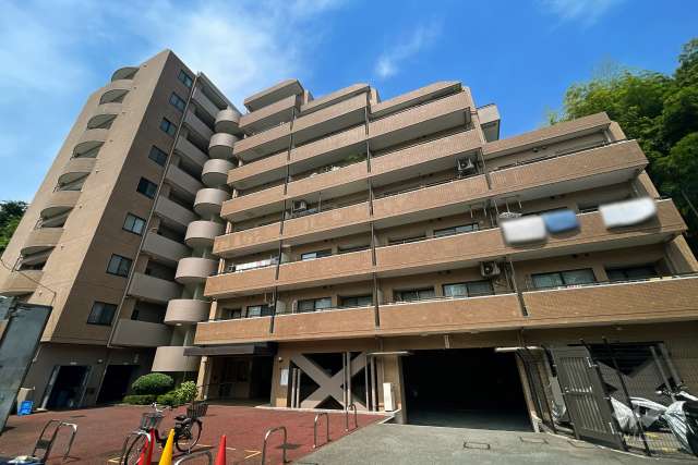 コスモ中台ガーデンヒルズの外観（北東側から）