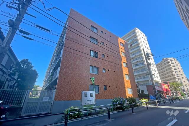 大山セントラルハイツの外観（北東側から）