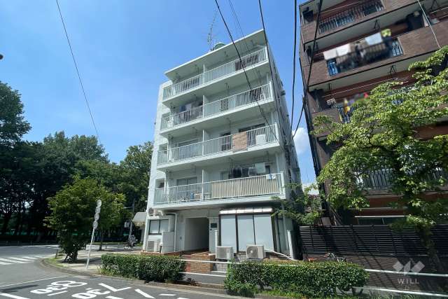 高島平ホワイトコーポラスの外観（南東側から）