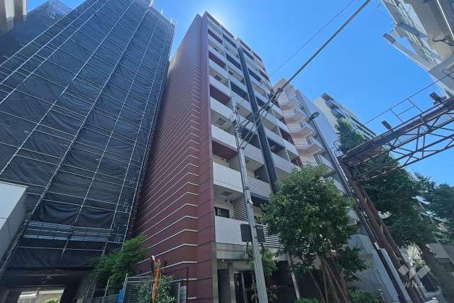 プレールドゥーク下板橋の外観（北西側から）