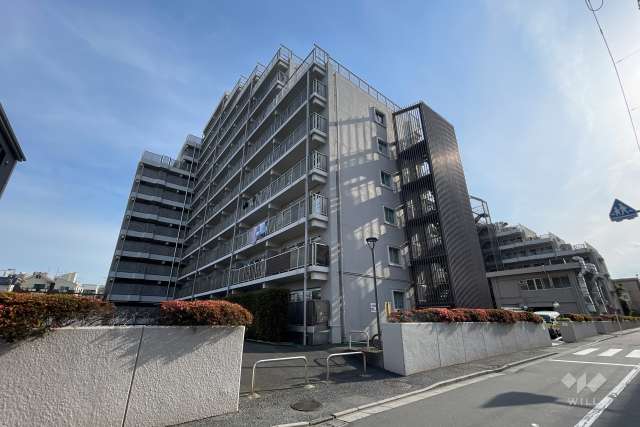 サニーコート滝野川の外観（北東側から）