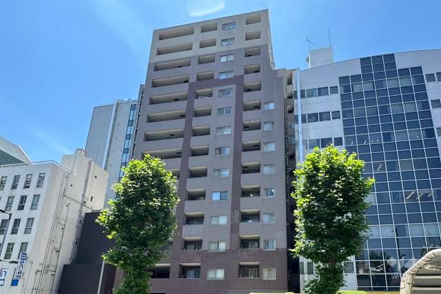 ルピナス赤羽駅前カーディナルタワーの外観（北東側から）