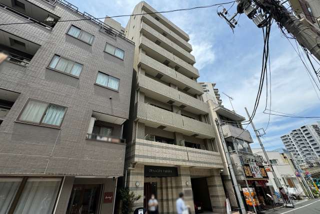 ダイナシティ田端の外観（南東側から）