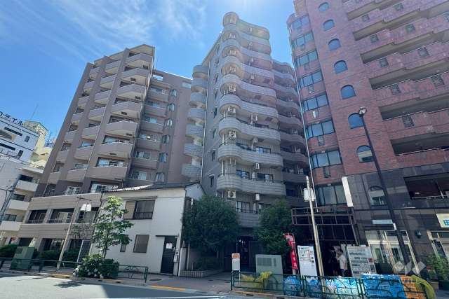 タウンシップ田端の外観（西側から）　.