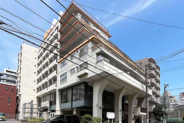 (マンションニュー田端の外観（南東側から）