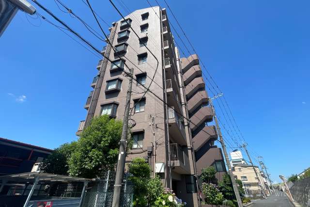 北赤羽レジデンスフジの外観（北東側から）