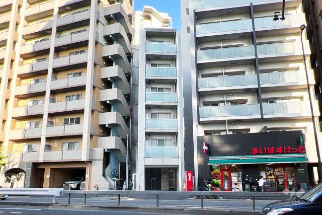 プレールドゥーク王子神谷の外観（南西側から）