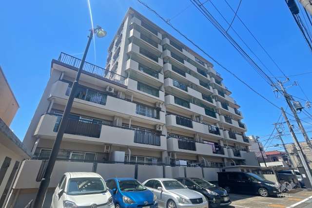 駒込台マンションの外観（南東側から）