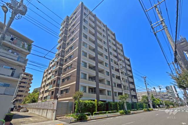 クレヴィア赤羽の外観（南東側から）