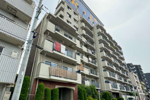 昭和町グリーンハイツの外観（南西側から）