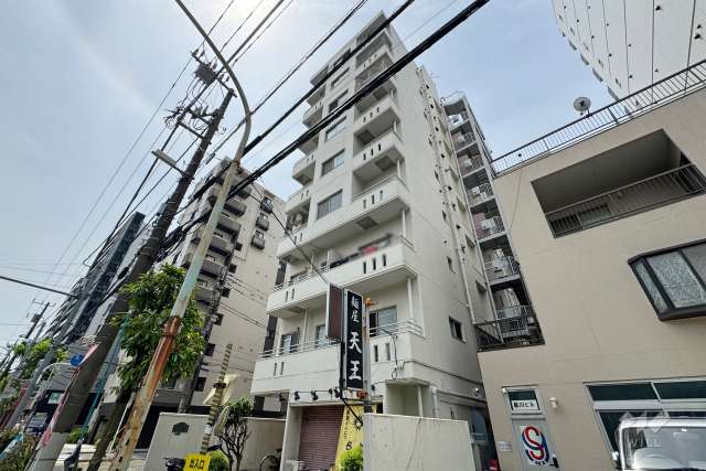 ニューファミール田端の外観（北側から）