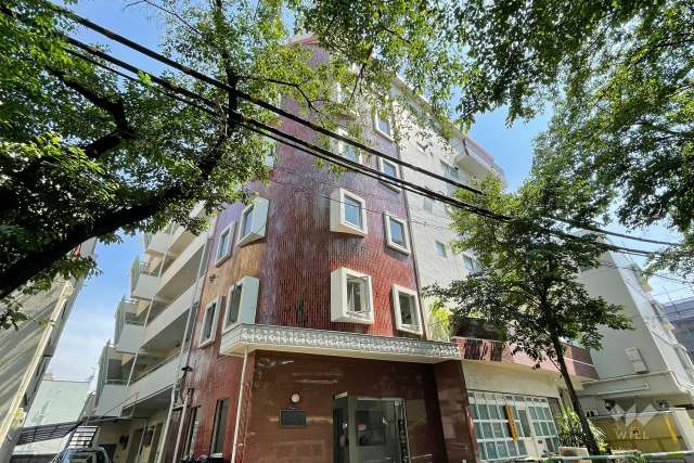 大清コーポラスの外観（北東側から）