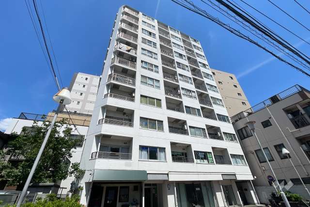 サンハイツ東十条の外観（北西側から）