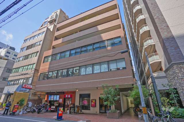 プライムハイツ堺筋本町の外観（南東側から）