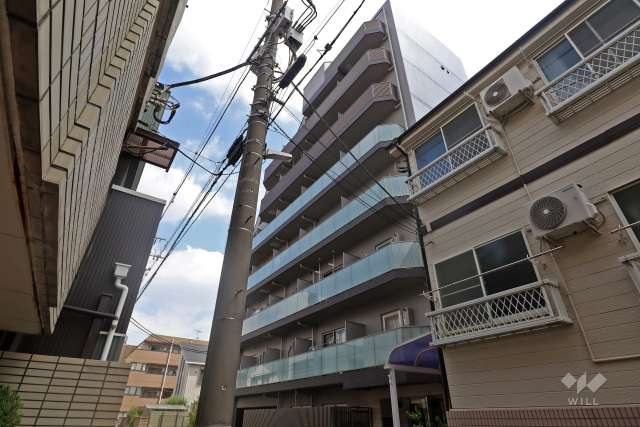 マテリア千住大橋の外観（南西側から）