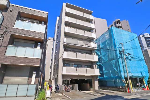 川崎パークハイツの外観(南西側から)