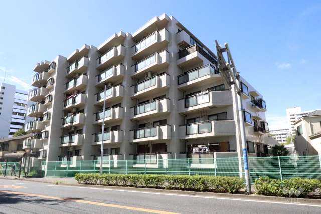 クリオ川崎弐番館の外観(北東側から)