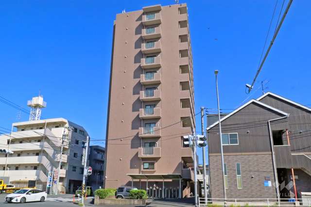 アエリア川崎の外観（南西側から）