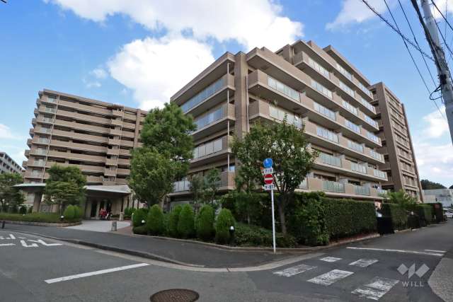 エンゼルコート新川崎の外観（北西側から）