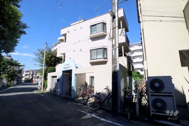 スカイコート新川崎第2の外観(南西側から)