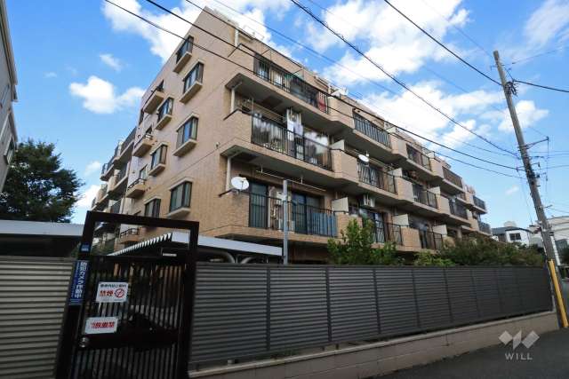 ライオンズガーデン鹿島田の外観(南西側から)