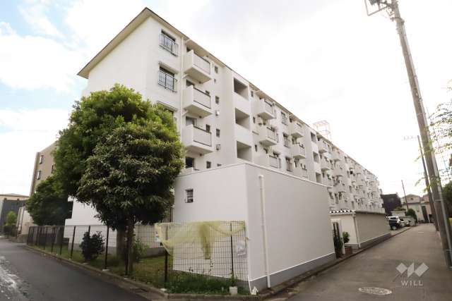 多摩川グリーンハイツの外観(北東側から)