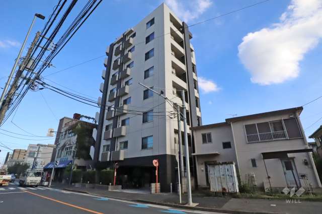 ソラシア新川崎の外観(北西側から)