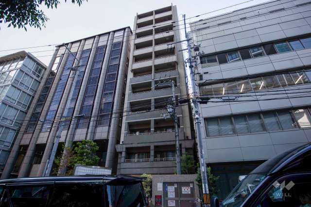 ダイドーメゾン大阪堂島の外観（南東側から）