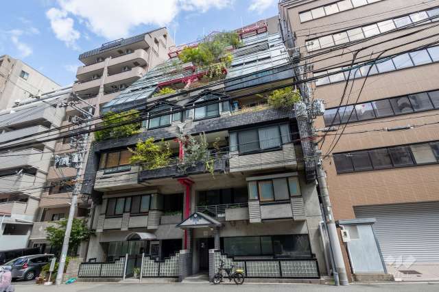 都住創内淡路町の外観（南東側から）