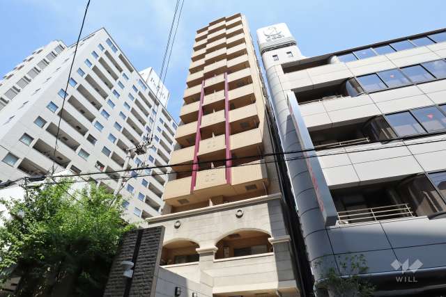 ディナスティ堺筋本町の外観（南西側から）