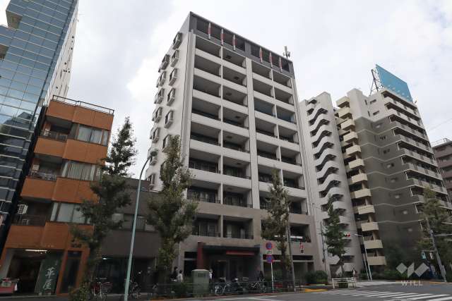 エルフィーノ浅草の外観(南東側から)