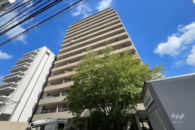 コスモ浅草ビューステージの外観（南東側から）