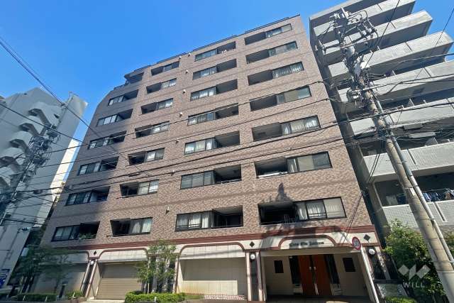 ライオンズシティ浅草の外観（西側から）