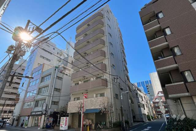 プレールドゥーク秋葉原の外観（北東側から）