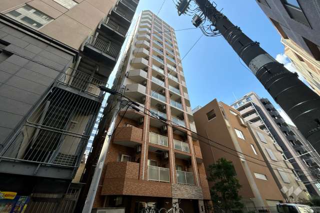 サンスタレ浅草の外観（北東側から）