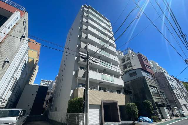 ハピネ蔵前鳥越の外観（北西側から）