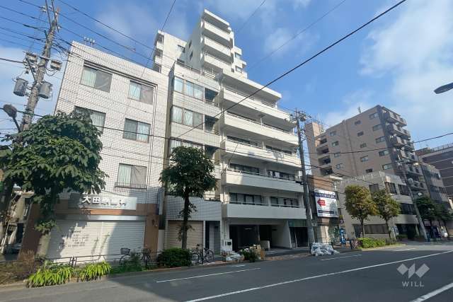 グランドール根岸の外観（南側から）