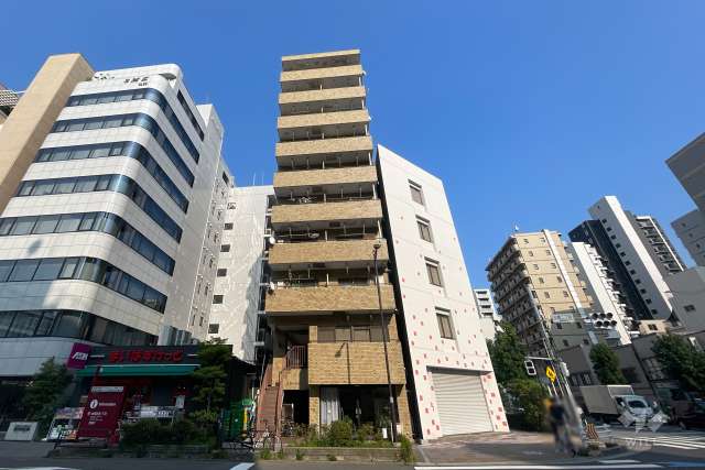 スターハイツ寿の外観（南西側から）
