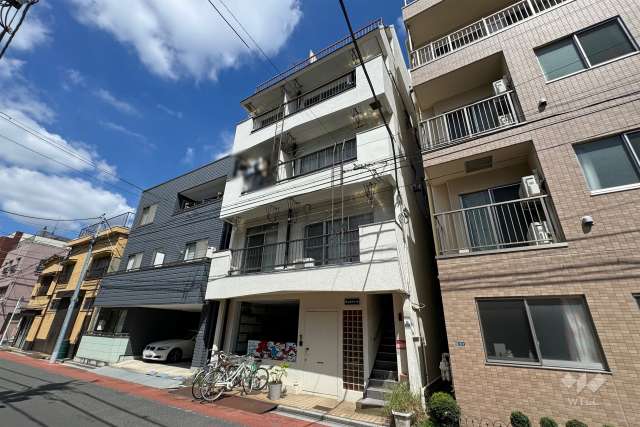 松が谷ドミールの外観（南東側から）