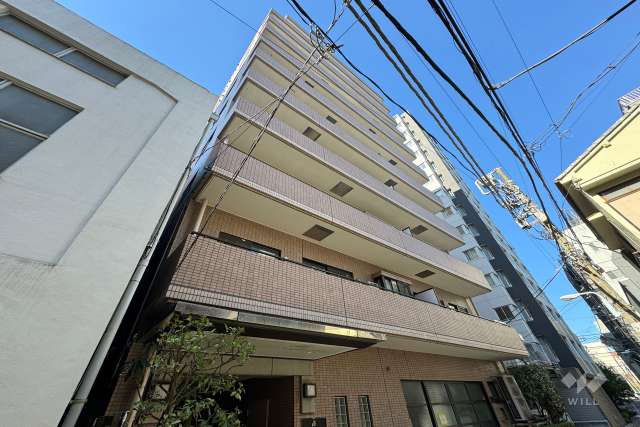 グランドメゾン寿の外観（南東側から）