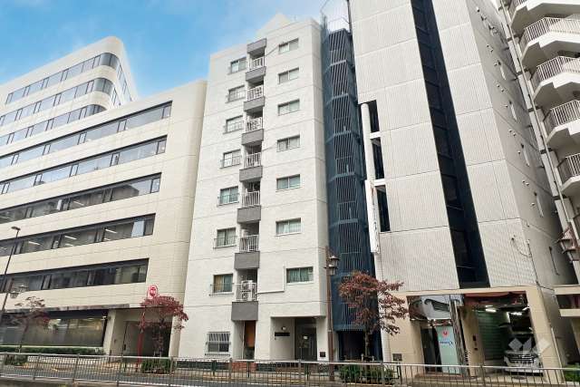 池之端永谷コーポラスの外観（南側から）