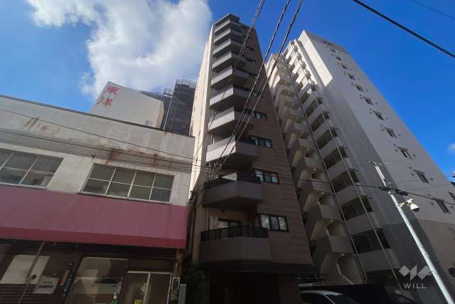 オープンレジデンシア上野松が谷の外観（北東側から）