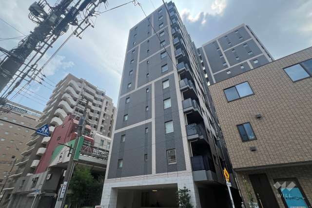 クリオラベルヴィ新御徒町の外観（北西側から）