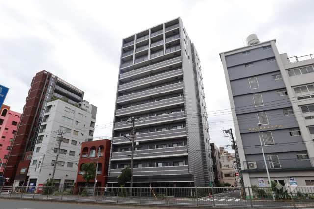 メインステージ三ノ輪3の外観(北西側から)